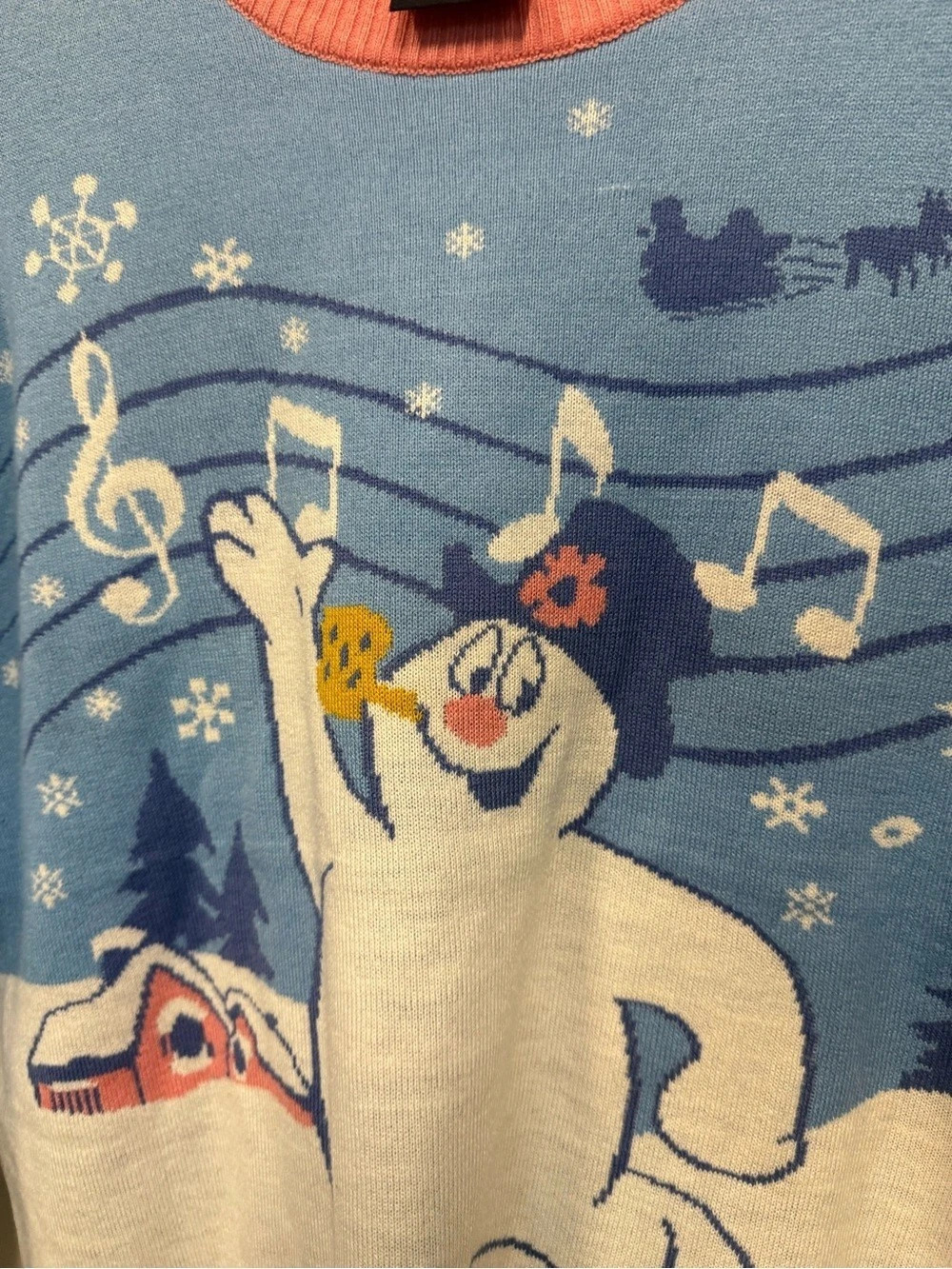 New Frosty the Snowman sweater. Ugly Christmas party.  Gift.